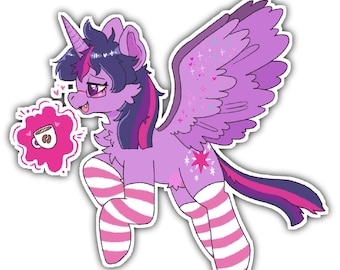 Adesivo Twilight Sparkle - Café - My Little Pony