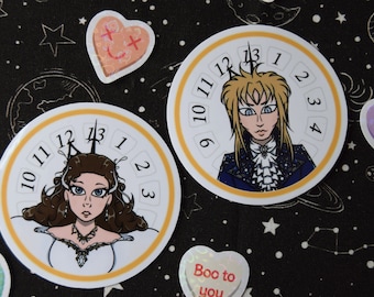 Pegatinas de vinilo de mascarada de laberinto