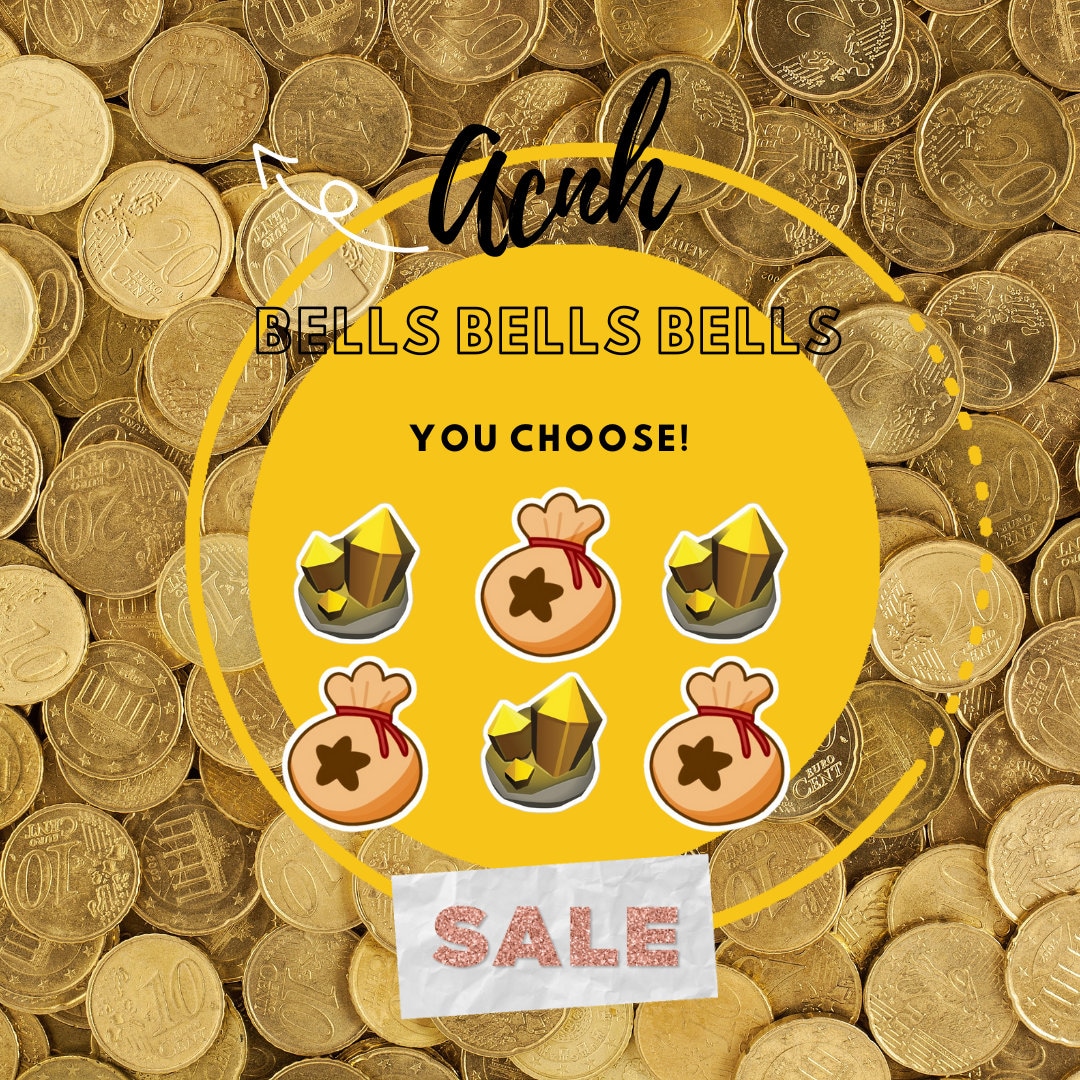 Animal Crossing Bells FREE and FAST DELIVERY Etsy