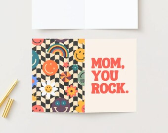 Mother's Day Card Printable, Mother's Day Card Bundle, Funky Cards for Mom, Last Minute Card, Card for Mom Printable, Instant Download