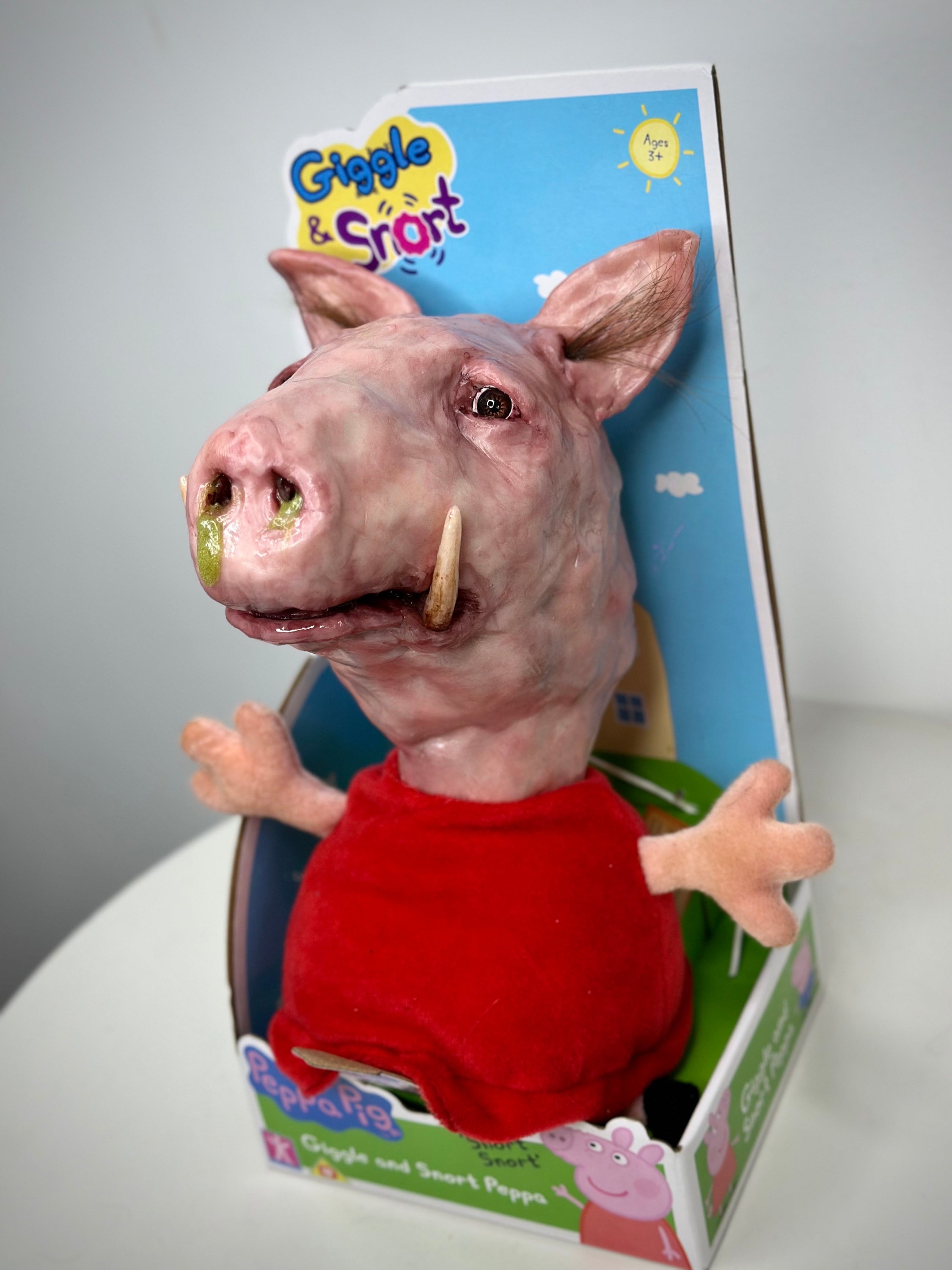 Peppa Pig Creature Sculpture - Etsy