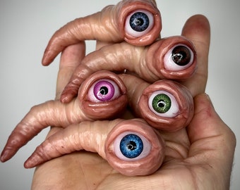 Pick your colour Eyeball worm Figurine