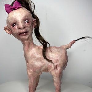 My Vile Pony Creature sculpture