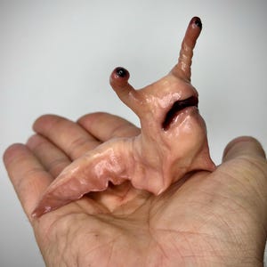Sluggo: Made-to-Order Creepy Polymer Clay Figurine - Handmade Horror Creature Art