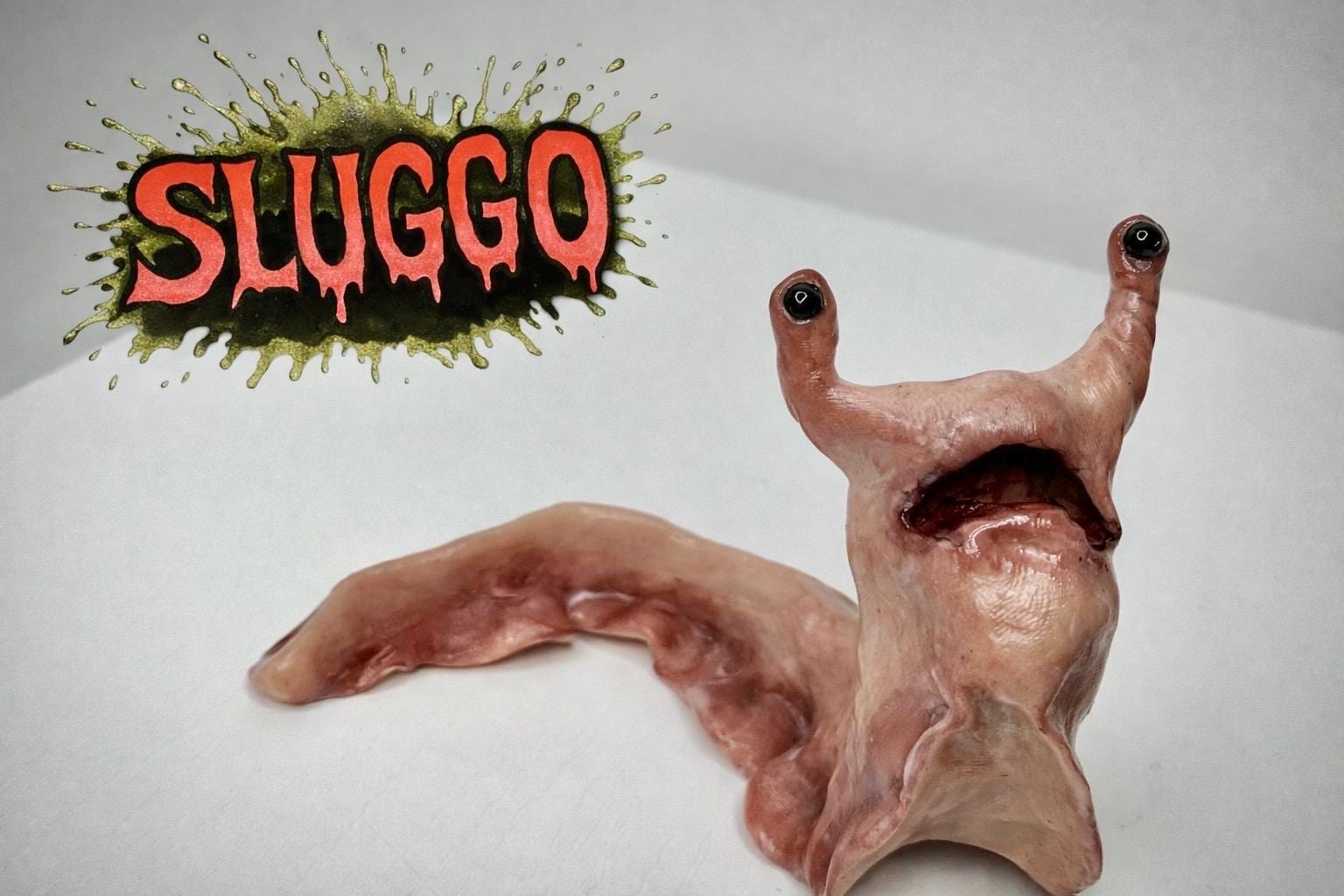 Sluggo：オーダーメイドの不気味なポリマー粘土人形 - 手作りのホラー