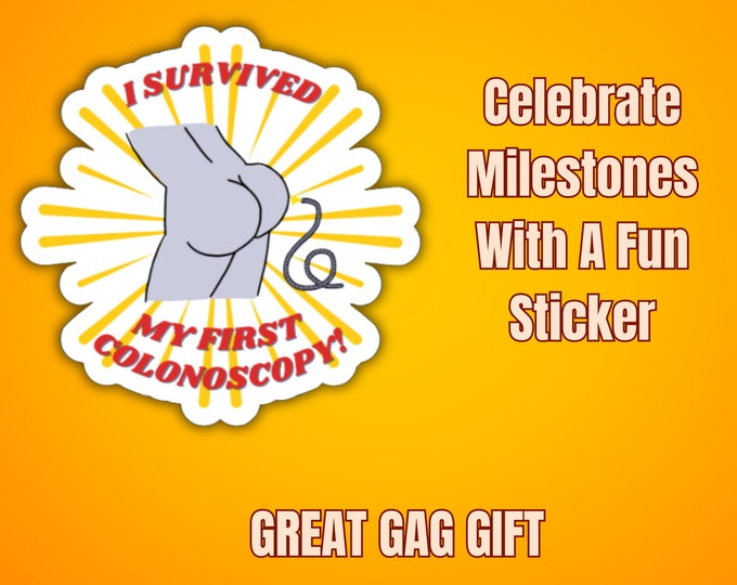 Colonoscopy Sticker Designs Colonoscopy Sticker - Etsy