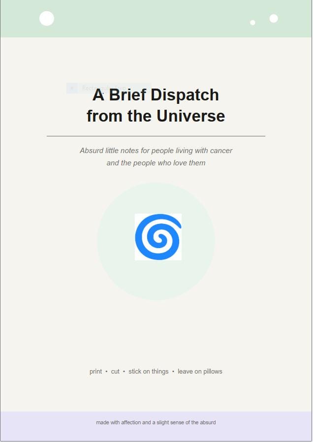 Funny Printable Cards for Cancer Patients & Carers | A Brief Dispatch ...