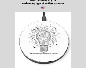 Carregador de telefone sem fio Enchanted Light