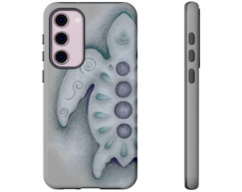 Samsung S23, S23 Plus & S24, S24 Ultra Phone Case, Abstract Turtle Phone Case, Ocean Inspired Cases, Unique Gift,