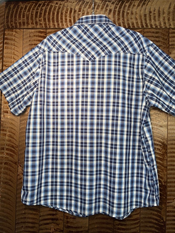 Wrangler Western Fashion Snap Button Shirt Mens XL - image 4