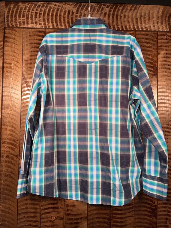 Western Long Sleeve Snap Button Down Long Sleeve … - image 5