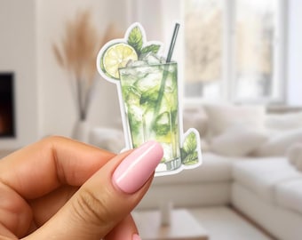 Mojito Cocktail Vinyl Sticker