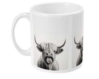 Cheeky Highland Cow 11oz Mug