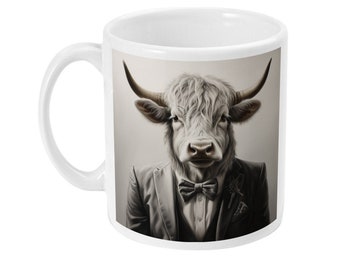 Gangster Two Highland Cow 11oz Mug