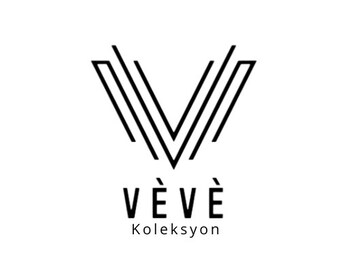 May include: Black and white logo with a stylized letter V, the word "VÉVÉ" and the text "Koleksyon" underneath.