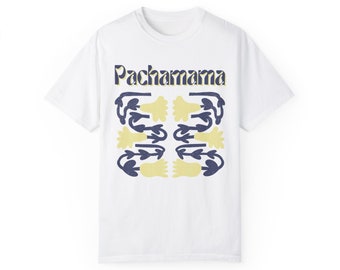 Pachamama T-shirt: Comfort Colors Garment-Dyed, Mother Earth Graphic