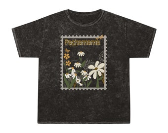 Mineraltvättad Pachamama T-shirt – Mother Earth Graphic T-shirt