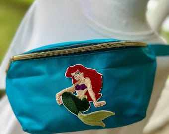 Cinturón/bolso bandolera inspirado en Ariel, La Sirenita de Disney