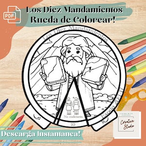 DIGITAL | Los Diez Mandamientos | Espanol | Reina Valera |  Actividades Biblica | Escuela Dominical | Lectura Biblica | Exodo 7:4