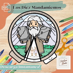 DIGITAL / Los Diez Mandamientos / Español / Reina Valera / Actividades Bíblica / Escuela Dominical / Lectura Bíblica / Éxodo 7:4