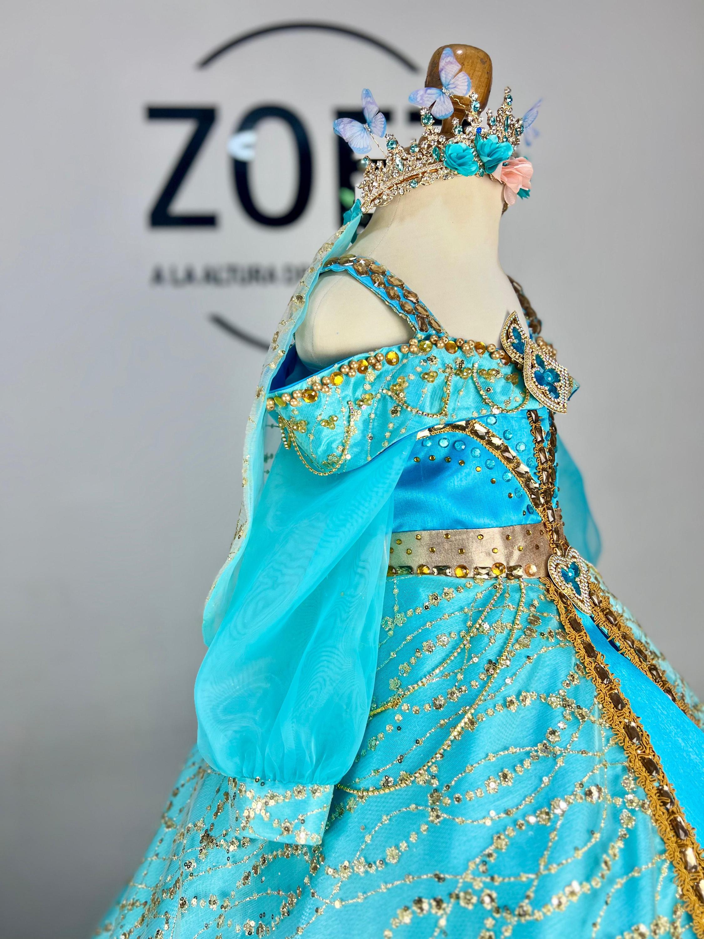 princess jasmine birthday dress princess Jasmine costume Dress, Aladdin princess halloween costume, Disney trip, princess gown, birthday dress
