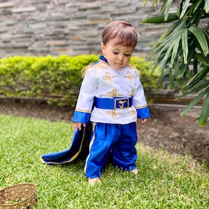 Prince Charming Costume, Personalized Prince Charming, Baby Boy Birthday Dress, Toddler King Outfit, Baby Boy King Outfit, Special Day Outfi