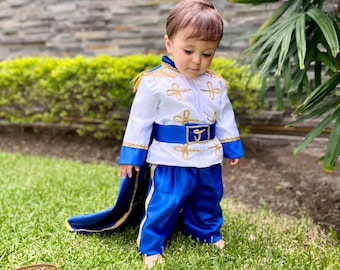 Prince Charming Costume, Personalized Prince Charming, Baby Boy Birthday Dress, Toddler King Outfit, Baby Boy King Outfit, Special Day Outfi