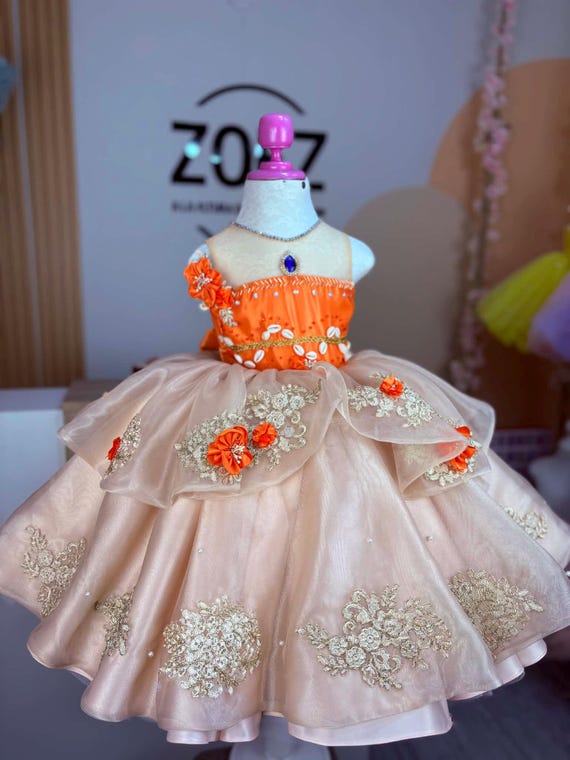 open lace back dress Moana tutu set-Moana outfit-Moana dress-Moana Birthday outfit – Pink Toes &  Hair Bows main image 0