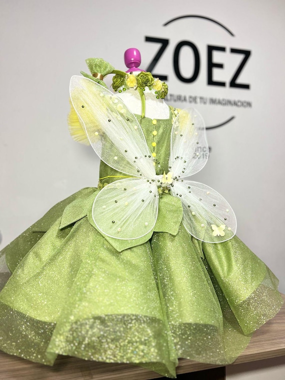 Tinkerbell Inspired Dress, Dresses for Girls, Birthday Dress, Girls Dress  for Parties, Elegant Dresses, Girls Dress, Clothing for Girl - Etsy  Australia