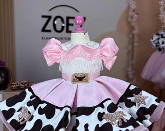 Charming dress inspired by Jessie from Toy Story. Party dress for girls. Toy Story costume, Toy Story Jessie girls dress.,dresses