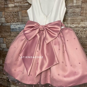 Pink girl dress. Children&#39;s fashion in pink. Pink party dress. Girl&#39;s clothes in pink. Pink fashion trend for girls Free Shipping.