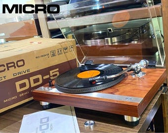 MICRO DD-5 Direct Drive Turntable | Analog Players | Products | Premium Turntable System