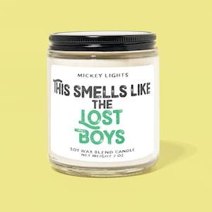 This Smells Like the Lost Boys | Disney Candle |  Classic Disney Inspired | Disney Home Decor | Disney Gift