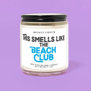 This Smells Like the Beach Club | Disney Resorts | Disney Inspired | Disney Home Decor | Disney Gift | Disney Scents
