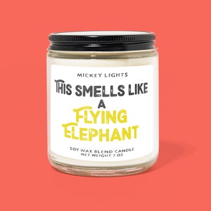 This Smells Like a Flying Elephant | Disney Candle |  Classic Disney Inspired | Disney Home Decor | Disney Gift