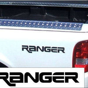 Dwa FORD RANGER Raptor Naklejka Naklejka Sport Racing pazury Pasek Emblemat Samochód Ciężarówka SUV F-150