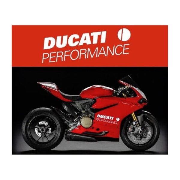 2 pièces autocollants de performance Ducati autocollants moto vélo vinyle carénage panneau latéral 959 panigale v4 corse monstre argent