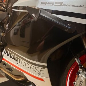 Set 2 Aufkleber Für Tank Motorrad Geschriebenes Ducati