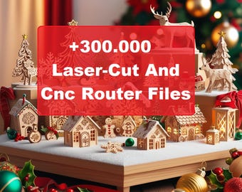 Arquivos para corte a laser, pacote gigante, mais de 300.000 arquivos vetoriais 3D DXF, CNC 2D, pacote gigante de corte a laser SVG, arquivos CNC, gravação, corte a plasma, roteador CNC.
