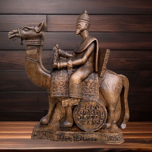 Goetia King Paimon Witchcraft Figure Paimon Figure Paimon Pagan Statue King Paimon Goetia Lucifer Altar Satan Statue Satanic Demon Occult
