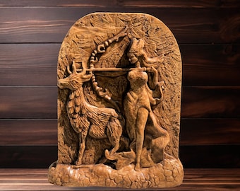 Artemis Diana Goddess Statue Greek Statue Roman Sculpture Mythology Decor for Home Diana Statue Pagan Altar Diana Roman Artemis Goddess Gift