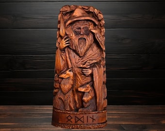Odin Norse God Figure Wotan Statue Odin Statue Allfather Statue Pagan Altar Norse Pagan Norse Gods Viking Statue Scandinavian Pantheon Decor
