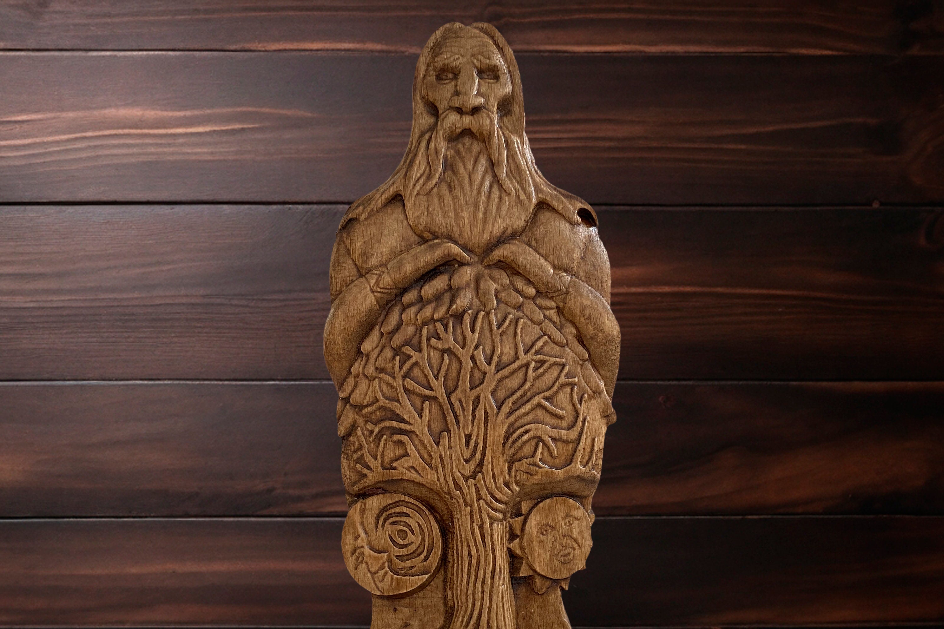 Rod Slavic God Statue Slavic Pantheon Pagan God Slavic Altar Rod God ...