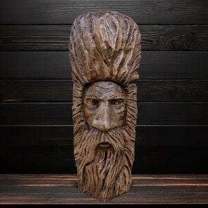 Forrest Stump Wood Tree Face Whimsical Forest Faces Unique Wood Art Tree Face Figurine Tree Hugger Wood Spirit Sculpture Funny Face Statue