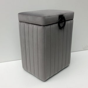 Style gray Laundry Bin Bathroom Laundry Organizer Laundry Hamper Basket Laundry for Dirty Clothes Home Storage zdjęcie 6