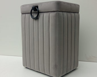 Style gray Laundry Bin Bathroom Laundry Organizer Laundry Hamper Basket Laundry for Dirty Clothes Home Storage