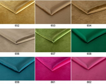 Stain-resistant upholstery fabric French Velvet 140 cm