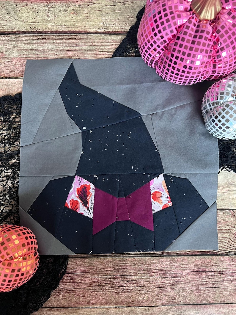 Witch, Please Witch Hat Foundation Paper Piecing Quilt Block Pattern - Etsy