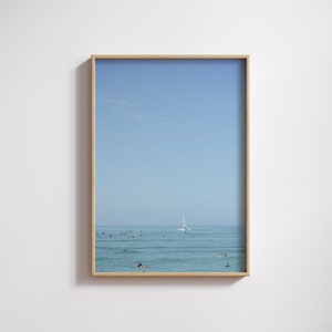 Waikīkī Beach Wall Art, Waikiki Beach Photography, Hawaii Wall Art, Hawaii Photography, Hawaii Digital Download