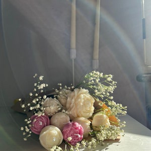 Bouquet di Candele fiori piccoli immagine 5